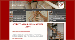 Desktop Screenshot of escalier-bois-metallique-rennes.com
